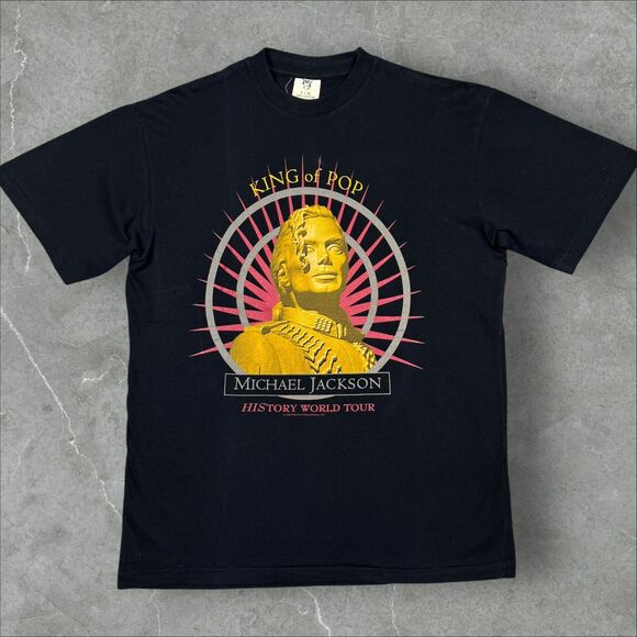 Source Unknown Other - Vintage 90s Michael Jackson History World Tour '96 Double Sided Concert Tee - XL